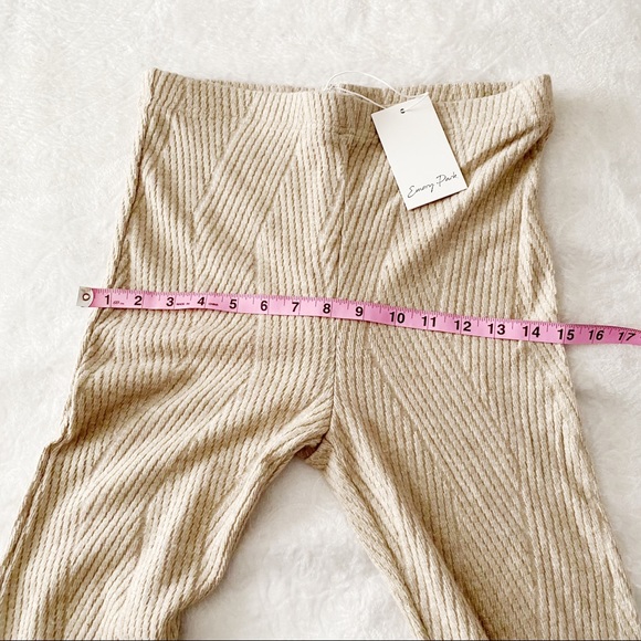 NWT Lulu’s Emery Park Knitted Parted Hem Leggings - Picture 8 of 16